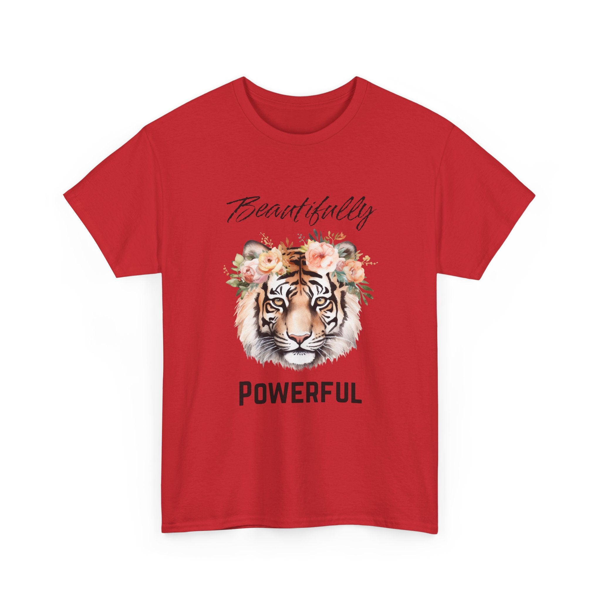 Beautifully Powerful Tiger Mom gift Women's Tee
