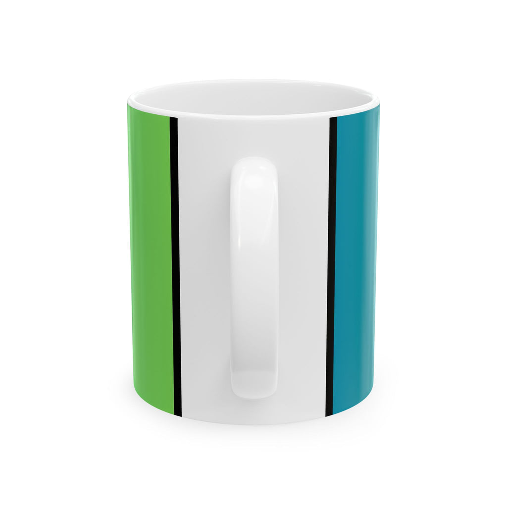 Life Is a Journey Ceramic Mug — Inspirational Travel Quote Coffee Cup (11oz/15oz)