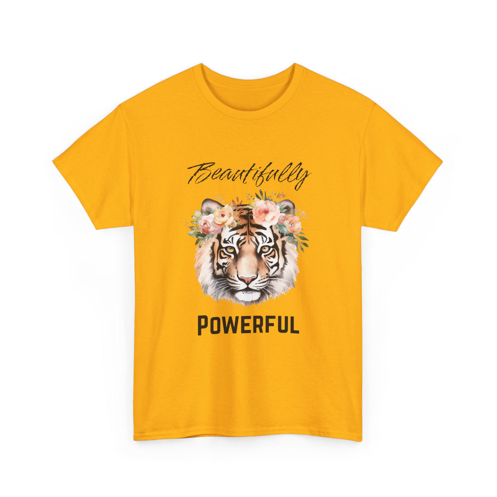 Beautifully Powerful Tiger Mom gift Women's Tee