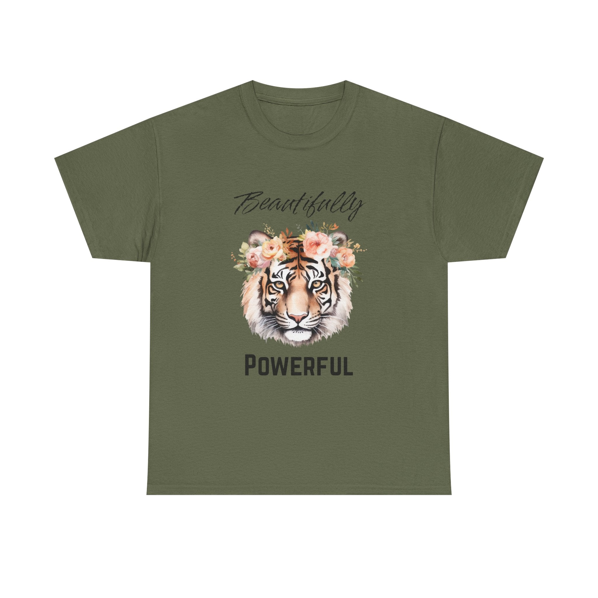 Beautifully Powerful Tiger Mom gift Women's Tee