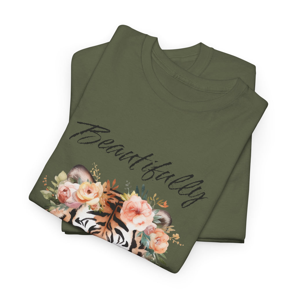 Beautifully Powerful Tiger Mom gift Women's Tee