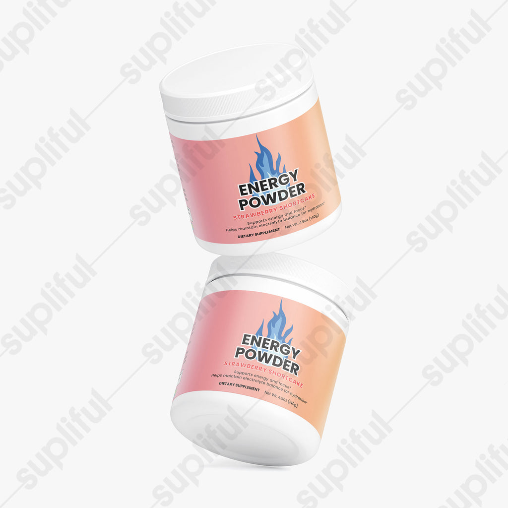 Energy Powder (Strawberry Shortcake)