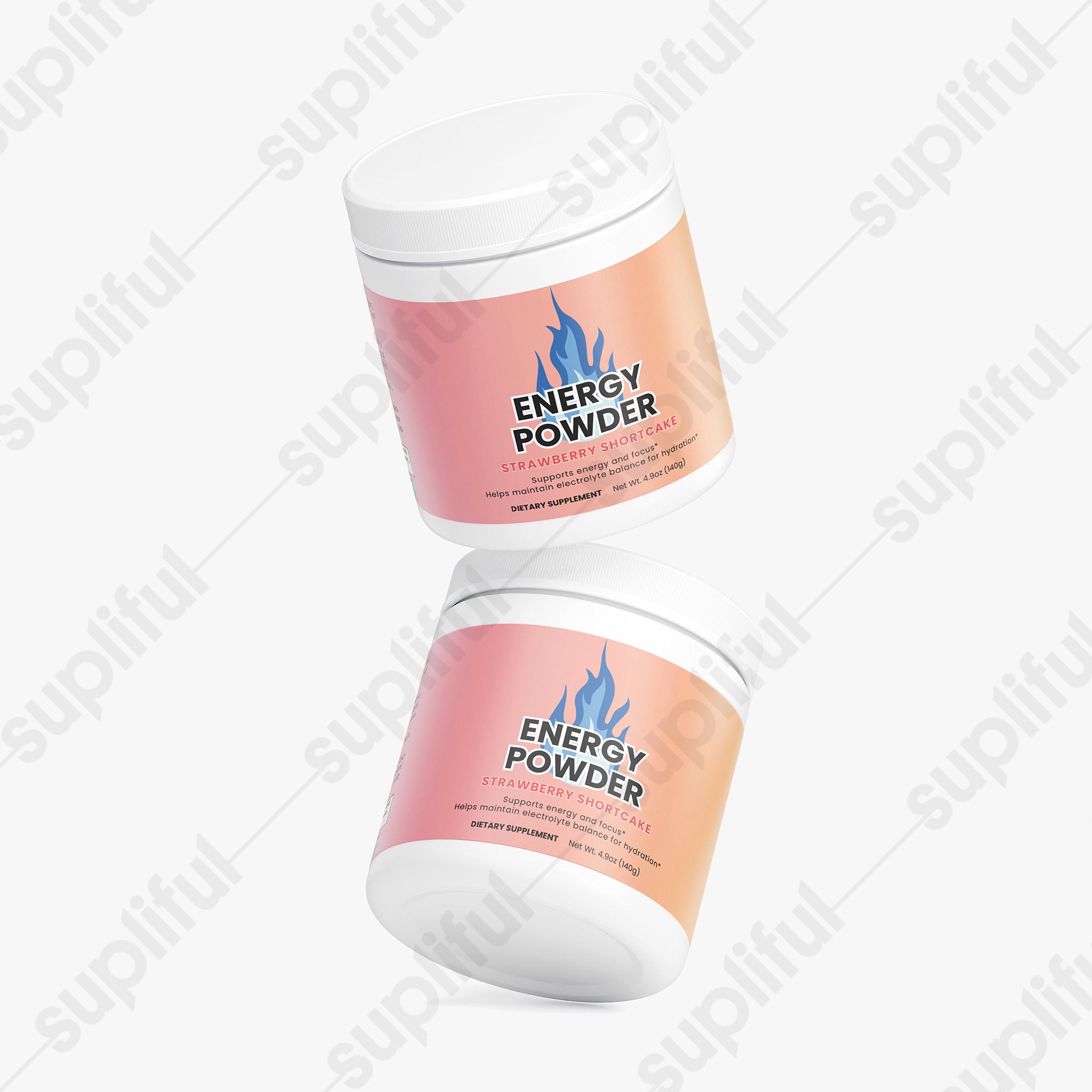 Energy Powder (Strawberry Shortcake)