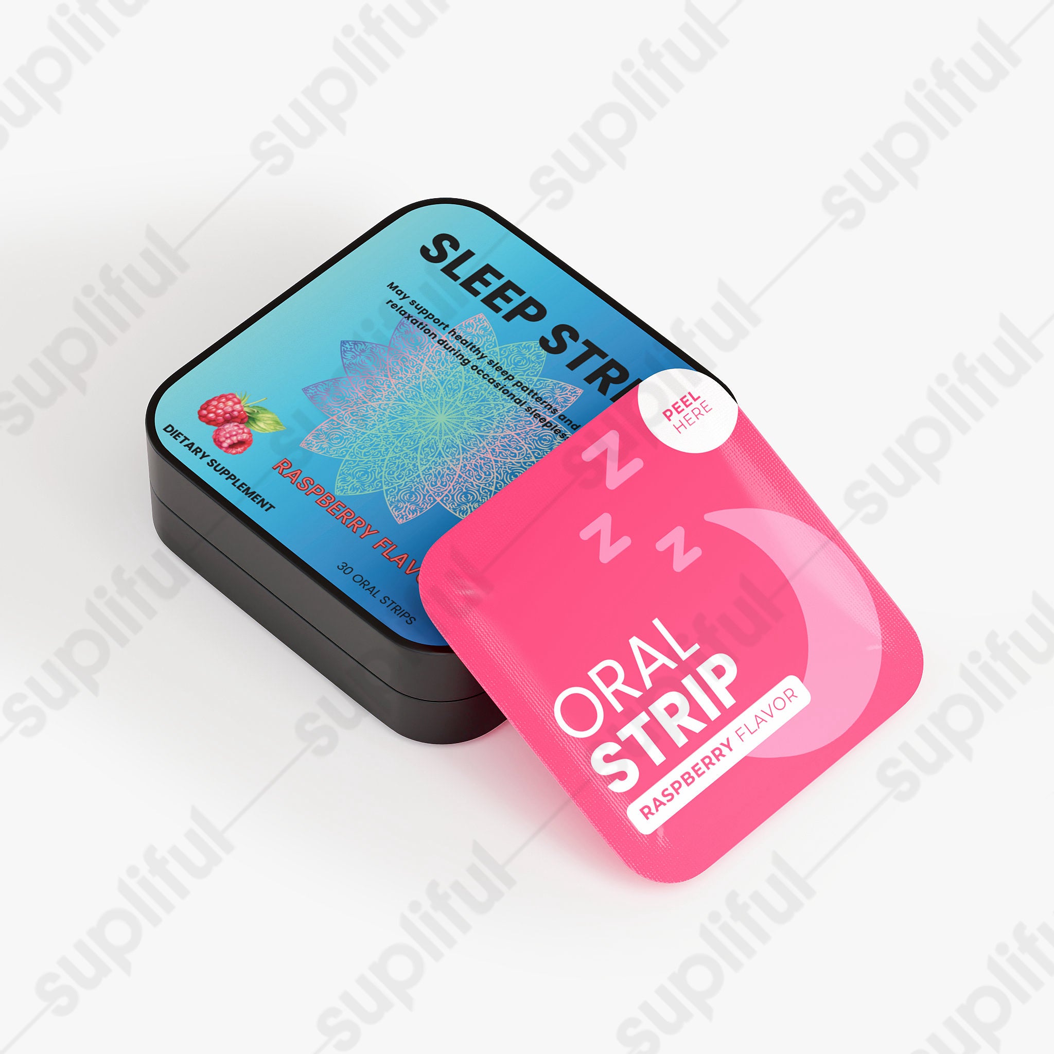 Sleep Strips Raspberry Flavor