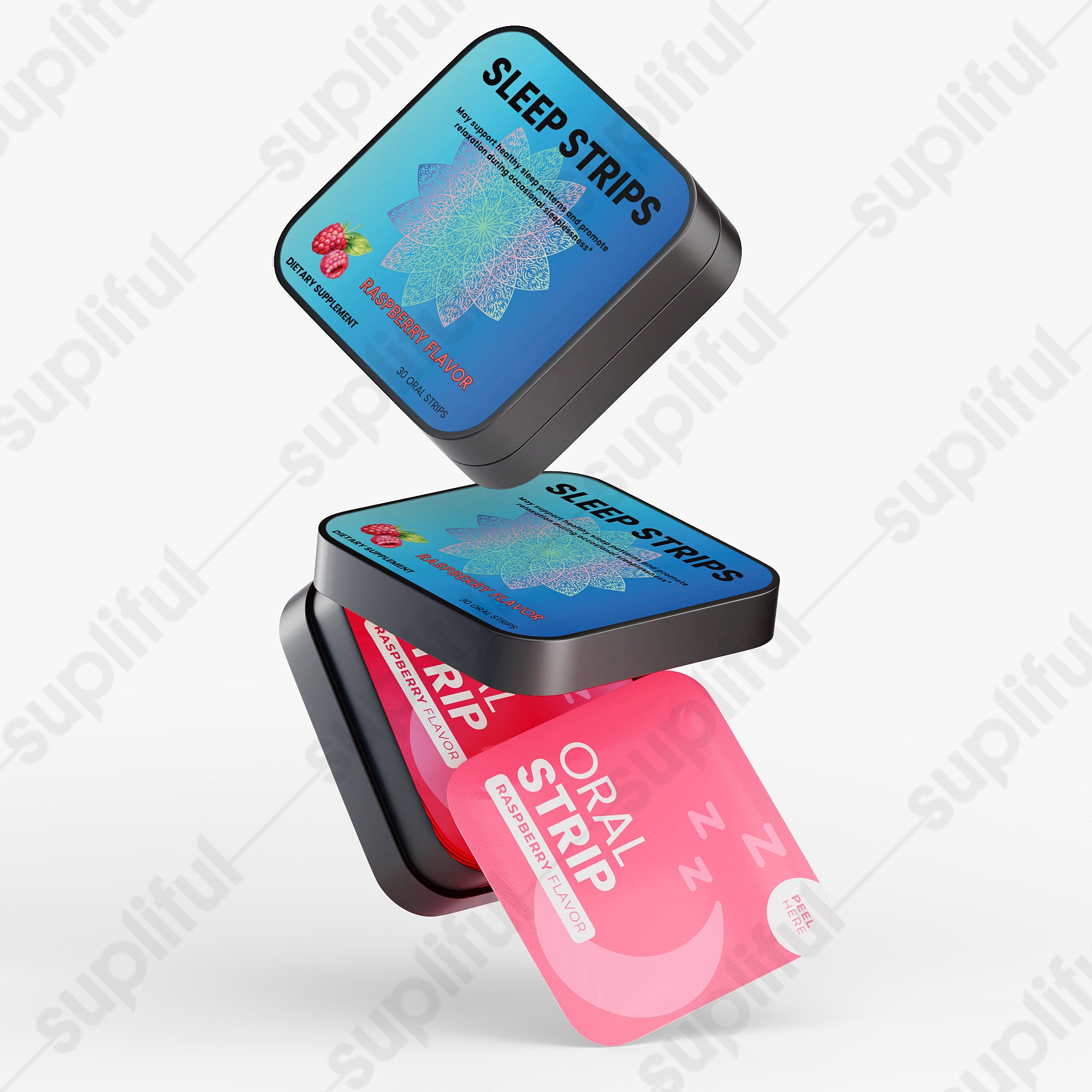 Sleep Strips Raspberry Flavor