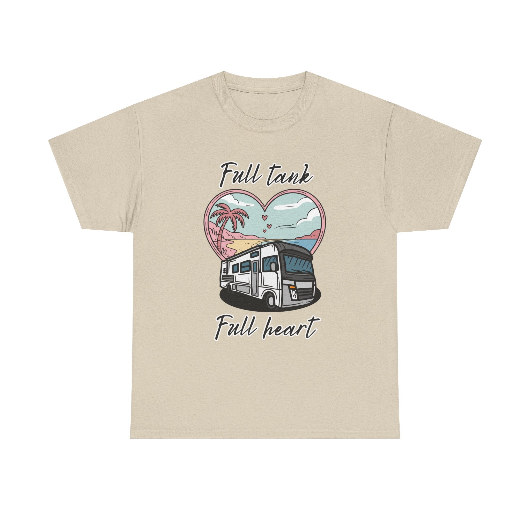 RV t-shirt Unisex Tee - Full Tank, Full Heart Camper Shirt