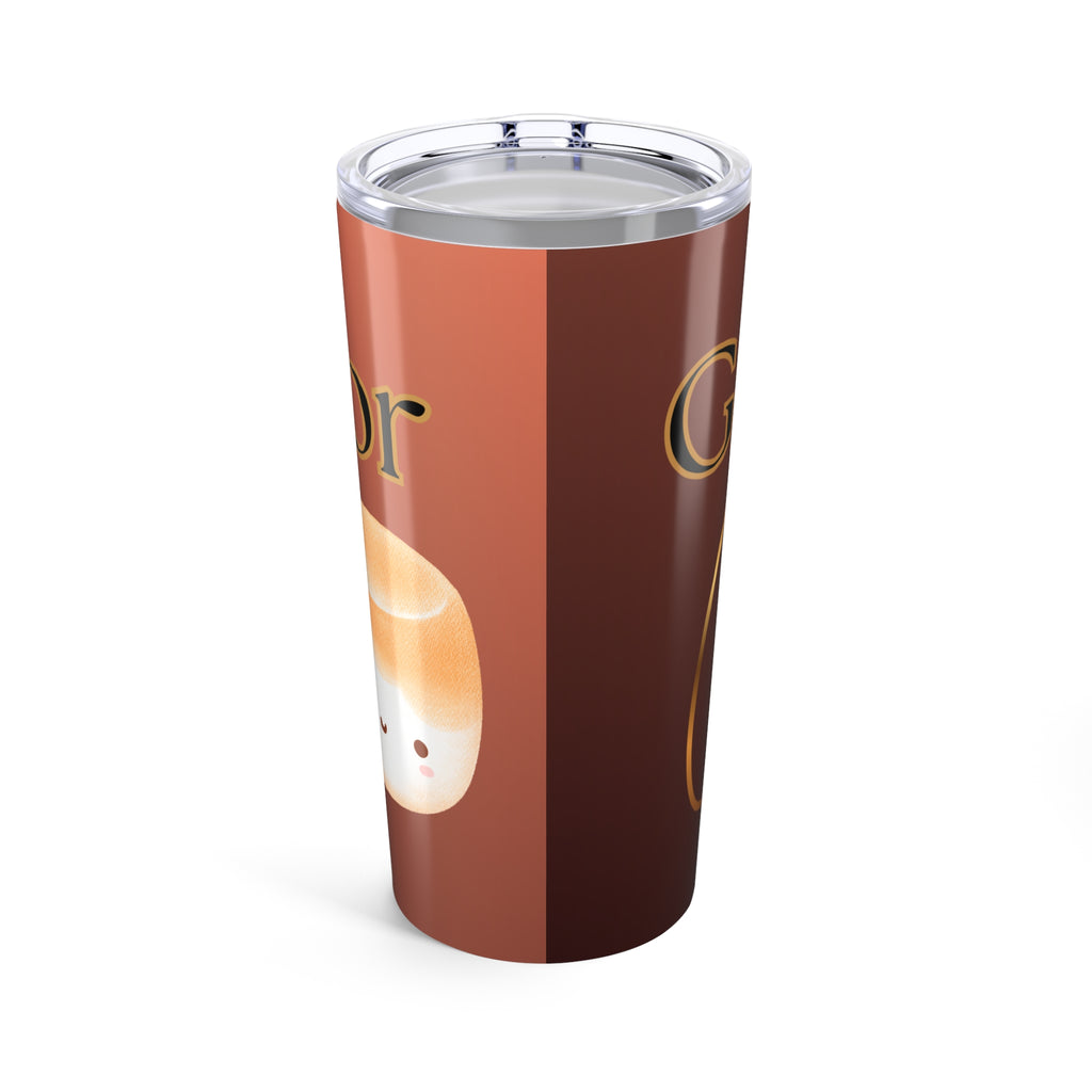 Grateful Cocoa 20oz Tumbler — Cute Marshmallow Hot Cocoa Travel Cup