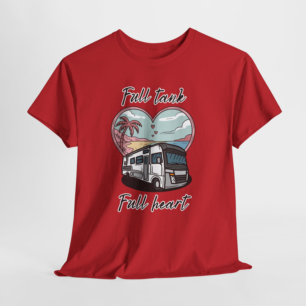 RV t-shirt Unisex Tee - Full Tank, Full Heart Camper Shirt