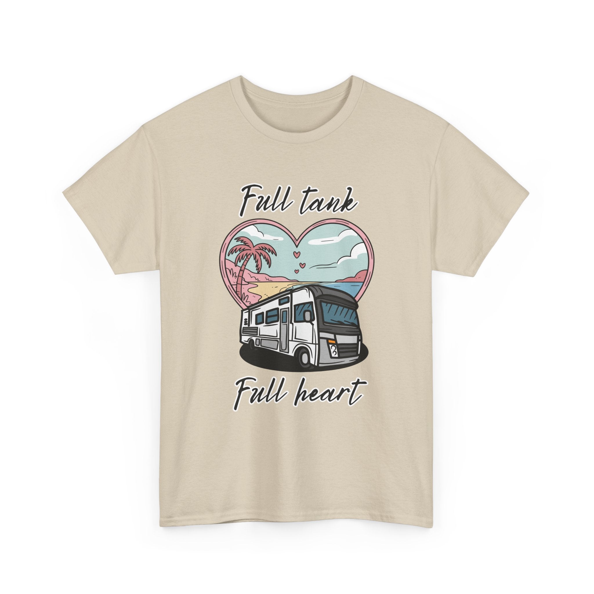 RV t-shirt Unisex Tee - Full Tank, Full Heart Camper Shirt