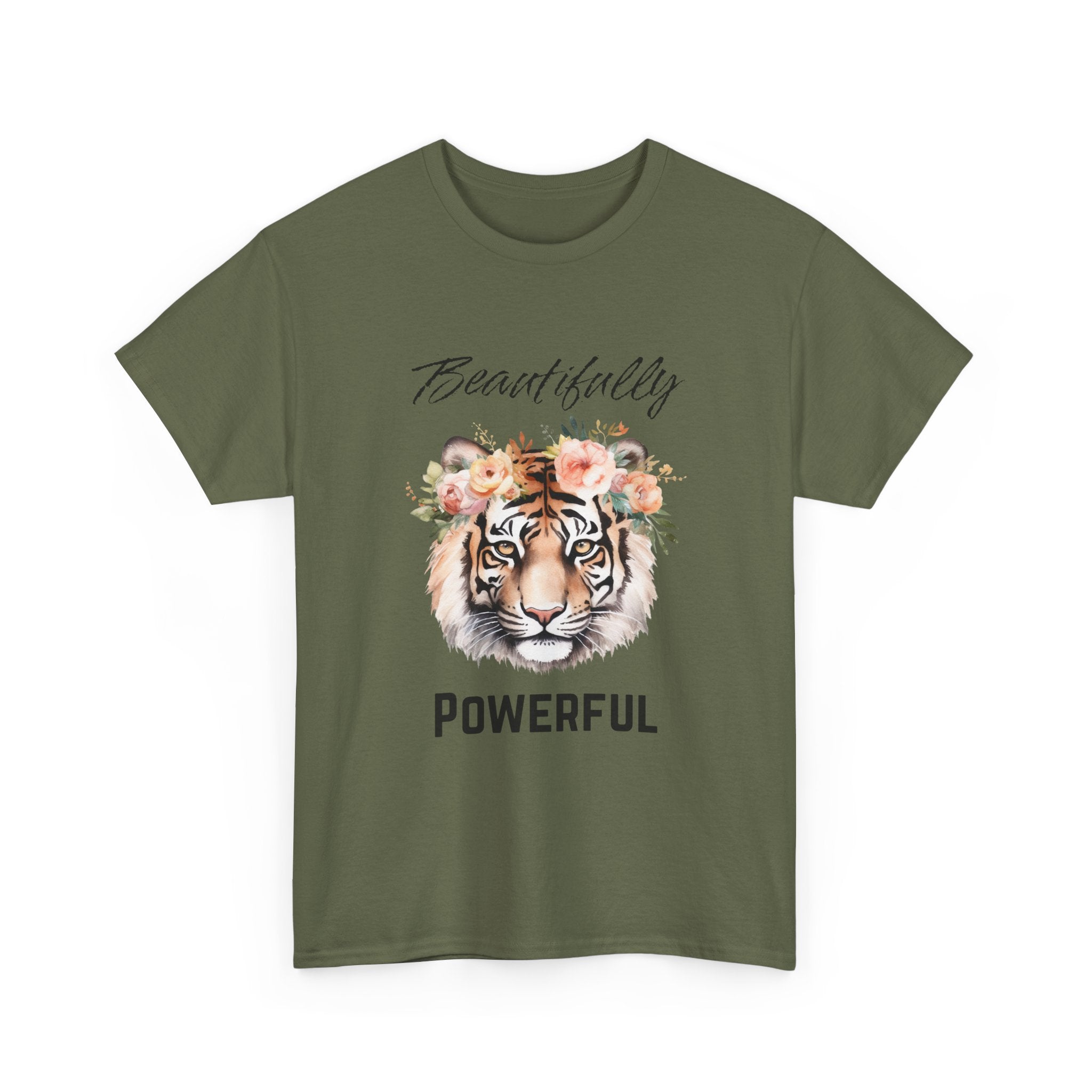 Beautifully Powerful Tiger Mom gift Women's Tee