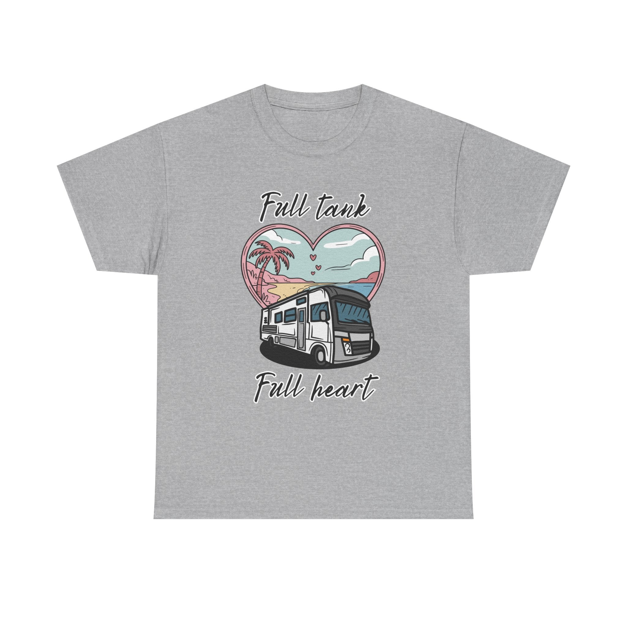 RV t-shirt Unisex Tee - Full Tank, Full Heart Camper Shirt