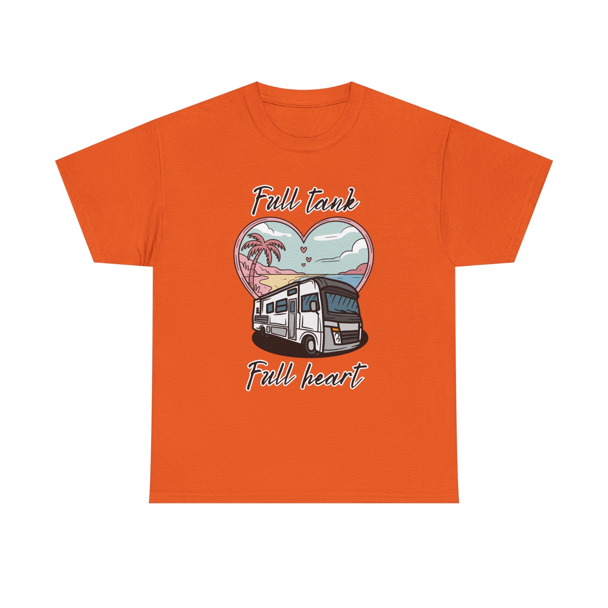 RV t-shirt Unisex Tee - Full Tank, Full Heart Camper Shirt