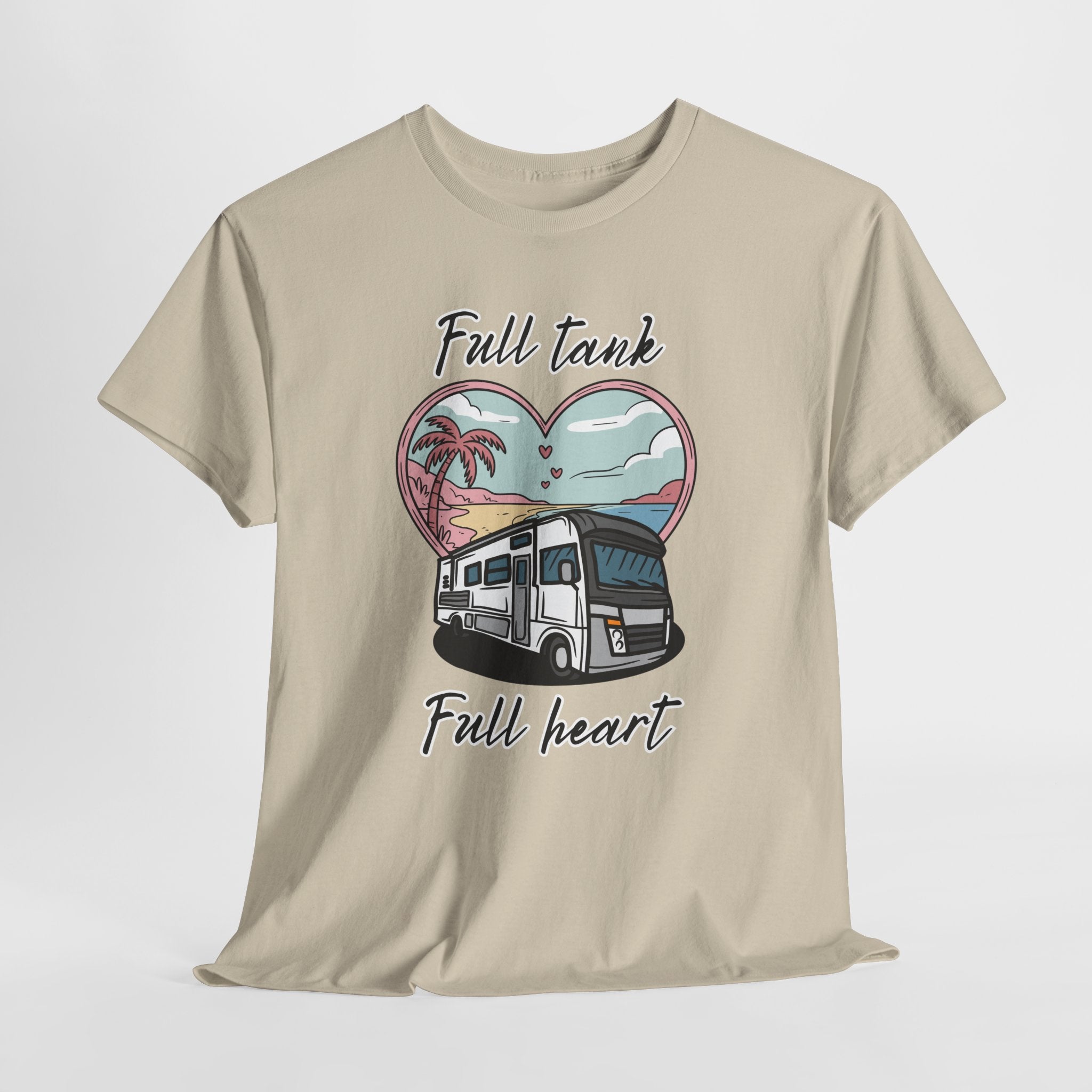 RV t-shirt Unisex Tee - Full Tank, Full Heart Camper Shirt