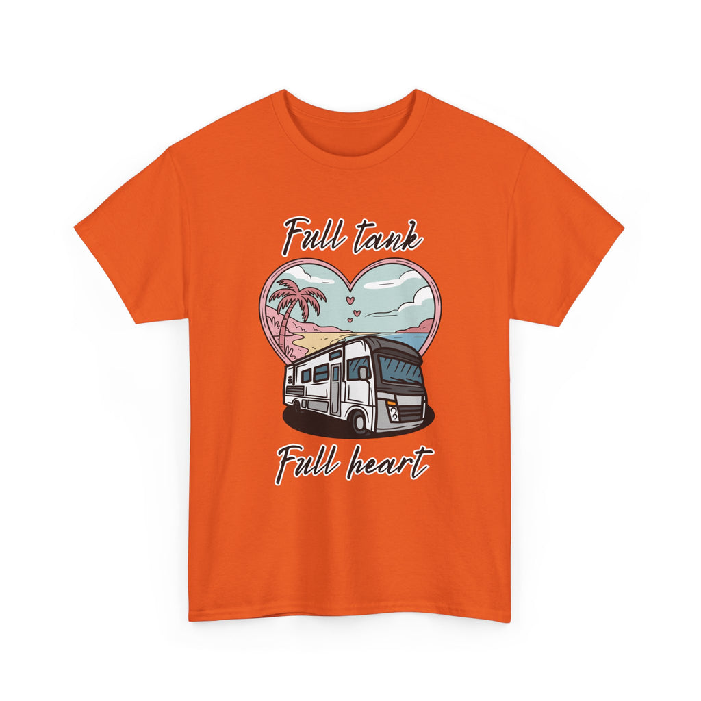 RV t-shirt Unisex Tee - Full Tank, Full Heart Camper Shirt