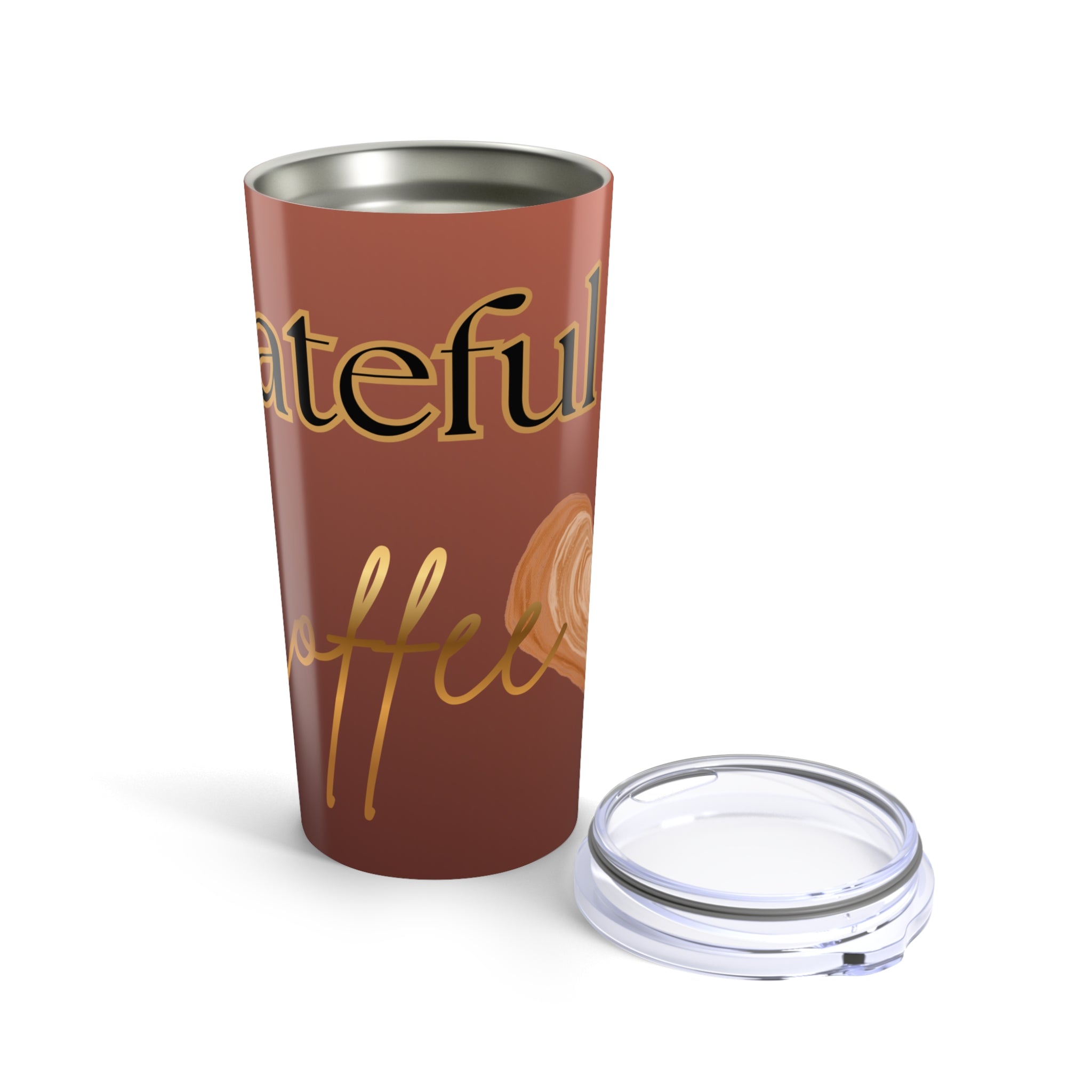 Grateful Coffee 20oz Tumbler — Fall-Inspired Insulated Travel Cup