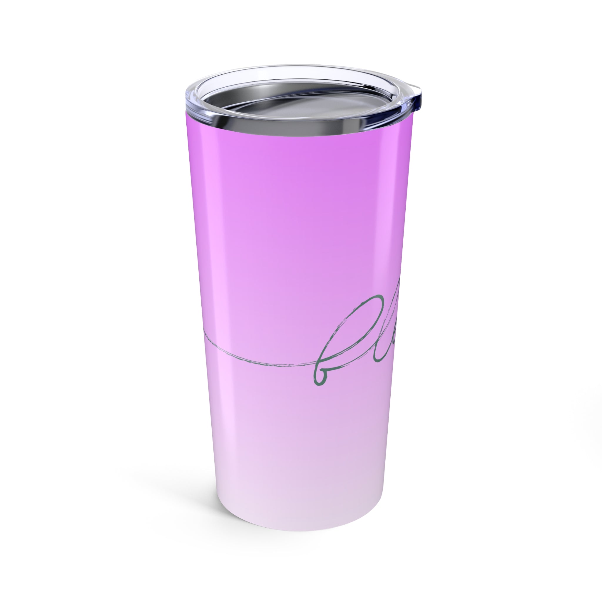Blessed 20oz Tumbler — Pink Ombre Insulated Travel Cup