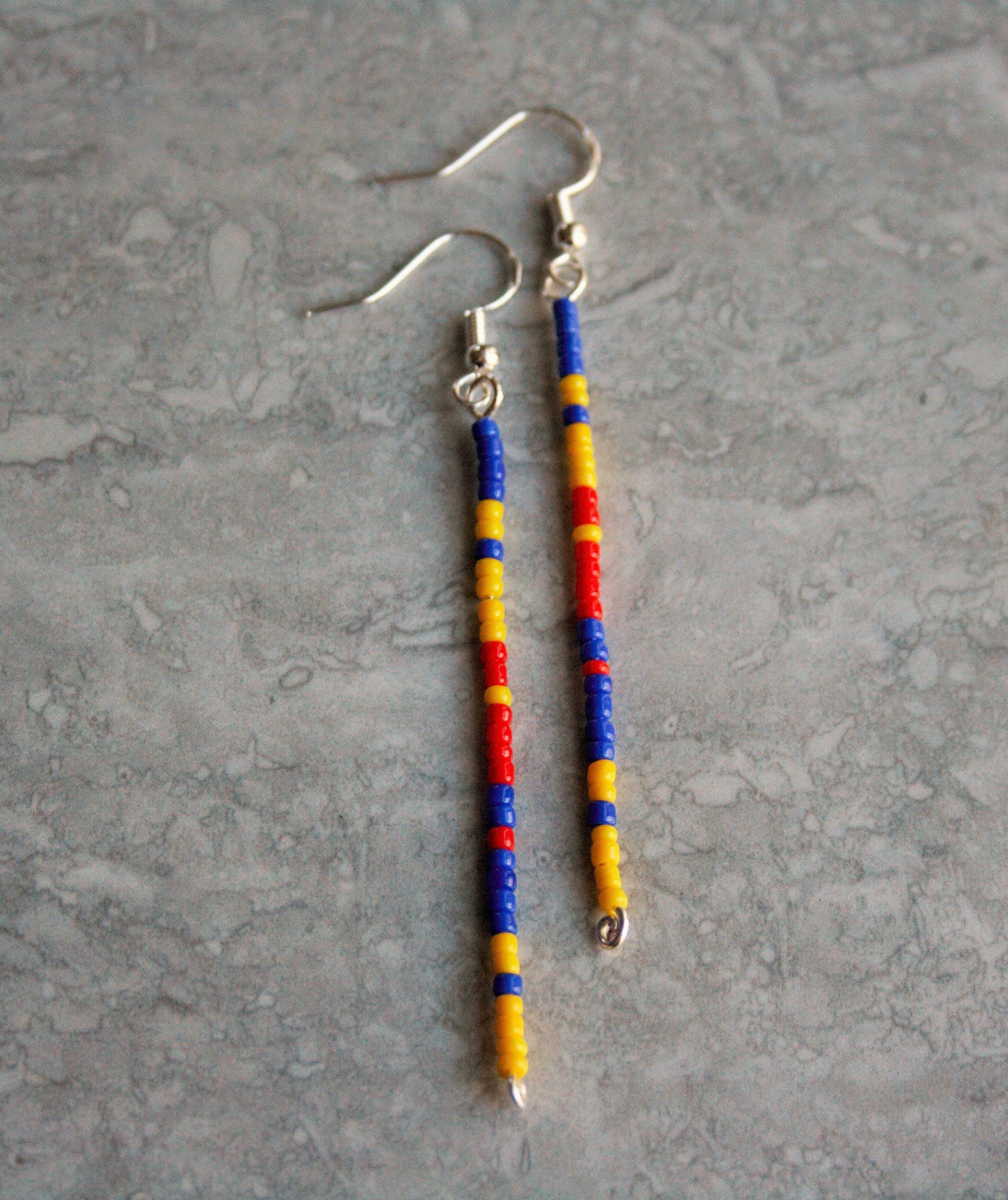 Handmade Beaded Glass Seed Earrings – Boho Minimalist Jewelry, Lightweight & Dainty Gift for Women