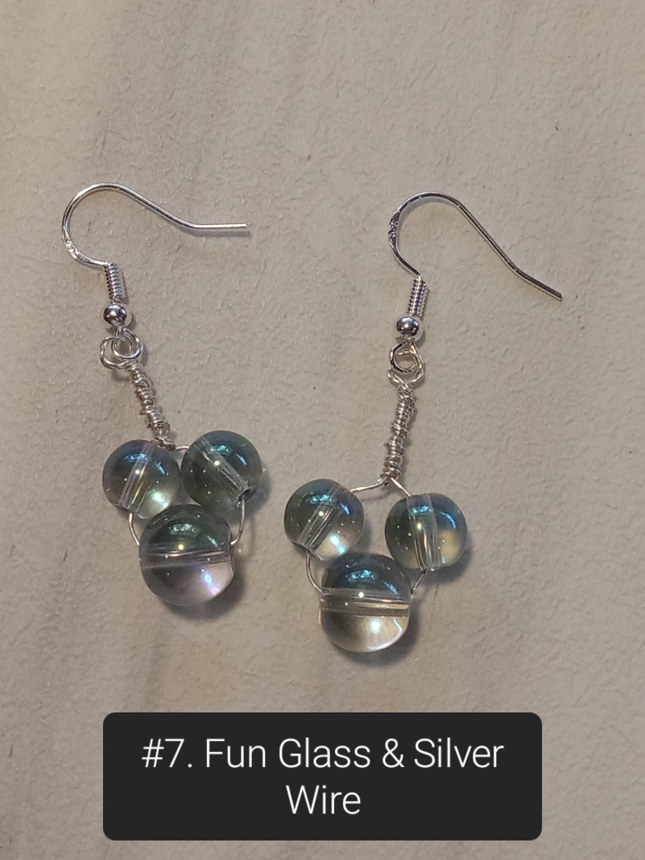Handmade Minnie & Mickey Dangle Earrings – Crystal and Glass Beads, Unique Artisan Jewelry for Disney Fans