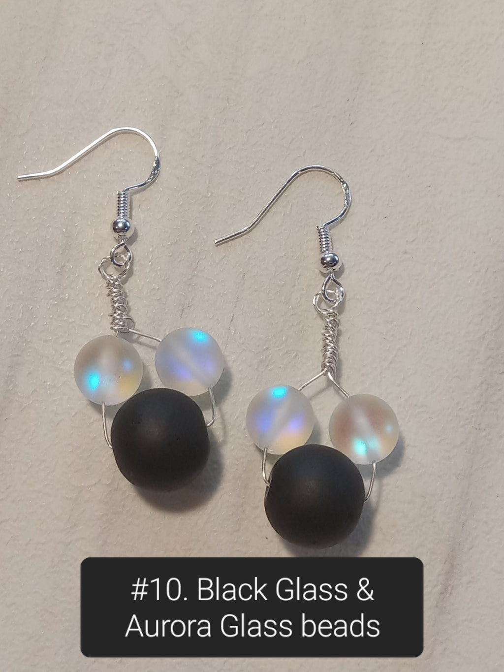 Handmade Minnie & Mickey Dangle Earrings / Crystal and Glass Beads / Unique Artisan Jewelry for Disney Fans / One of a kind