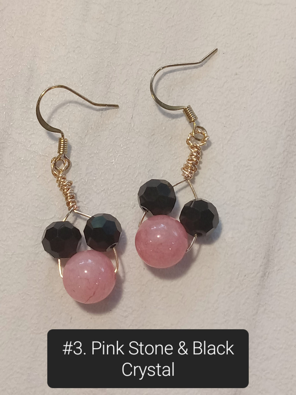 Handmade Minnie & Mickey Dangle Earrings – Crystal and Glass Beads, Unique Artisan Jewelry for Disney Fans
