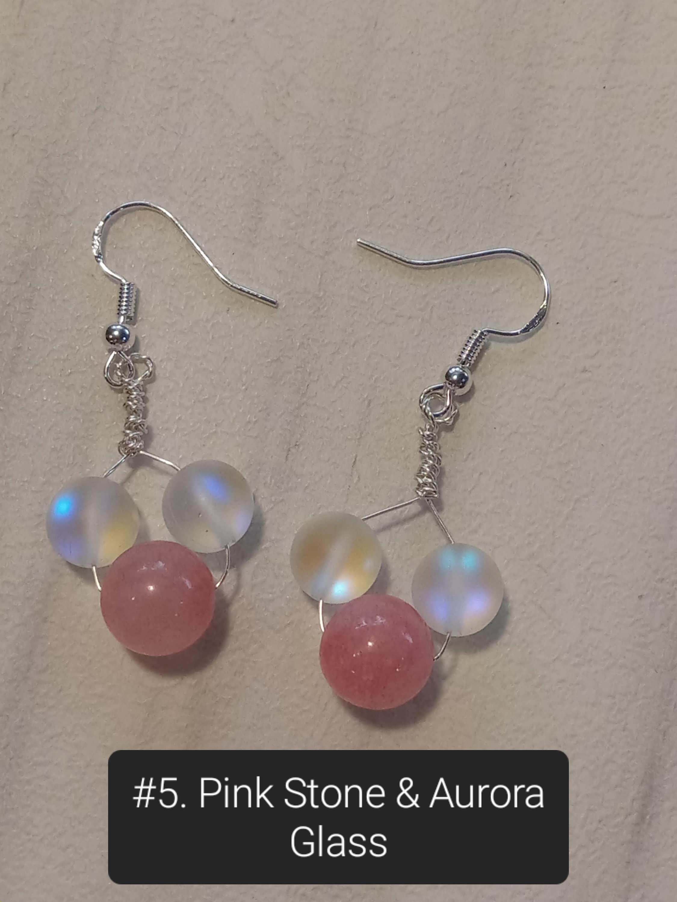 Handmade Minnie & Mickey Dangle Earrings – Crystal and Glass Beads, Unique Artisan Jewelry for Disney Fans