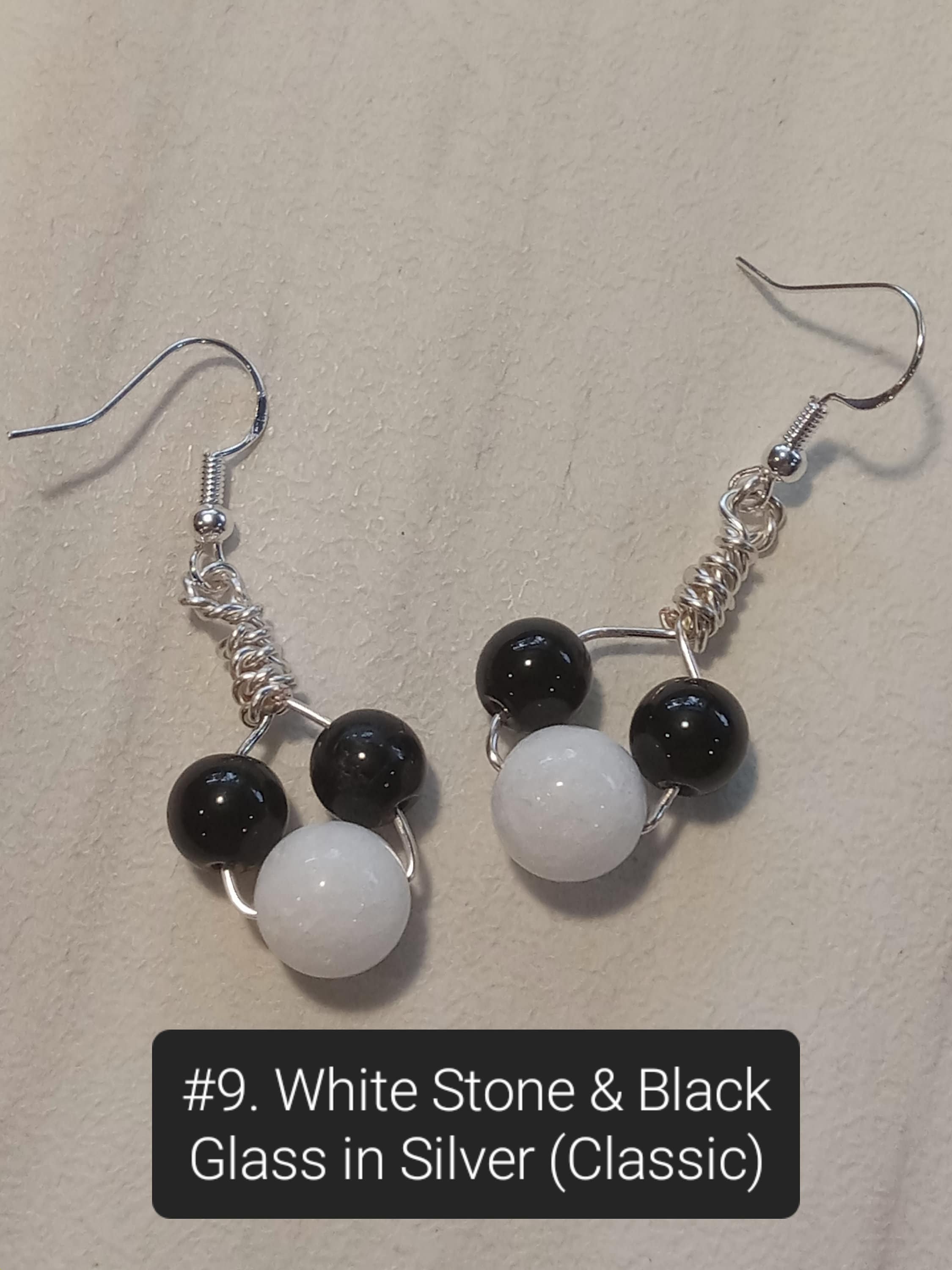 Handmade Minnie & Mickey Dangle Earrings – Crystal and Glass Beads, Unique Artisan Jewelry for Disney Fans