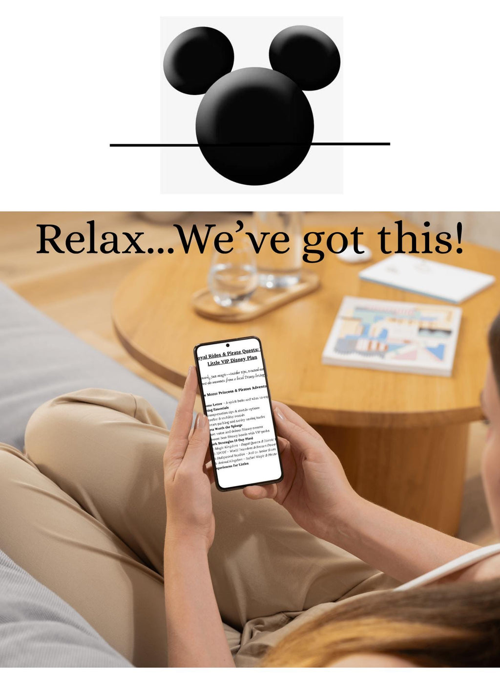 Little VIP's Disney Itinerary | Stress-Free Disney Plan for Families 4 Days Included | Park Strategies, Insider Delights | Download & links