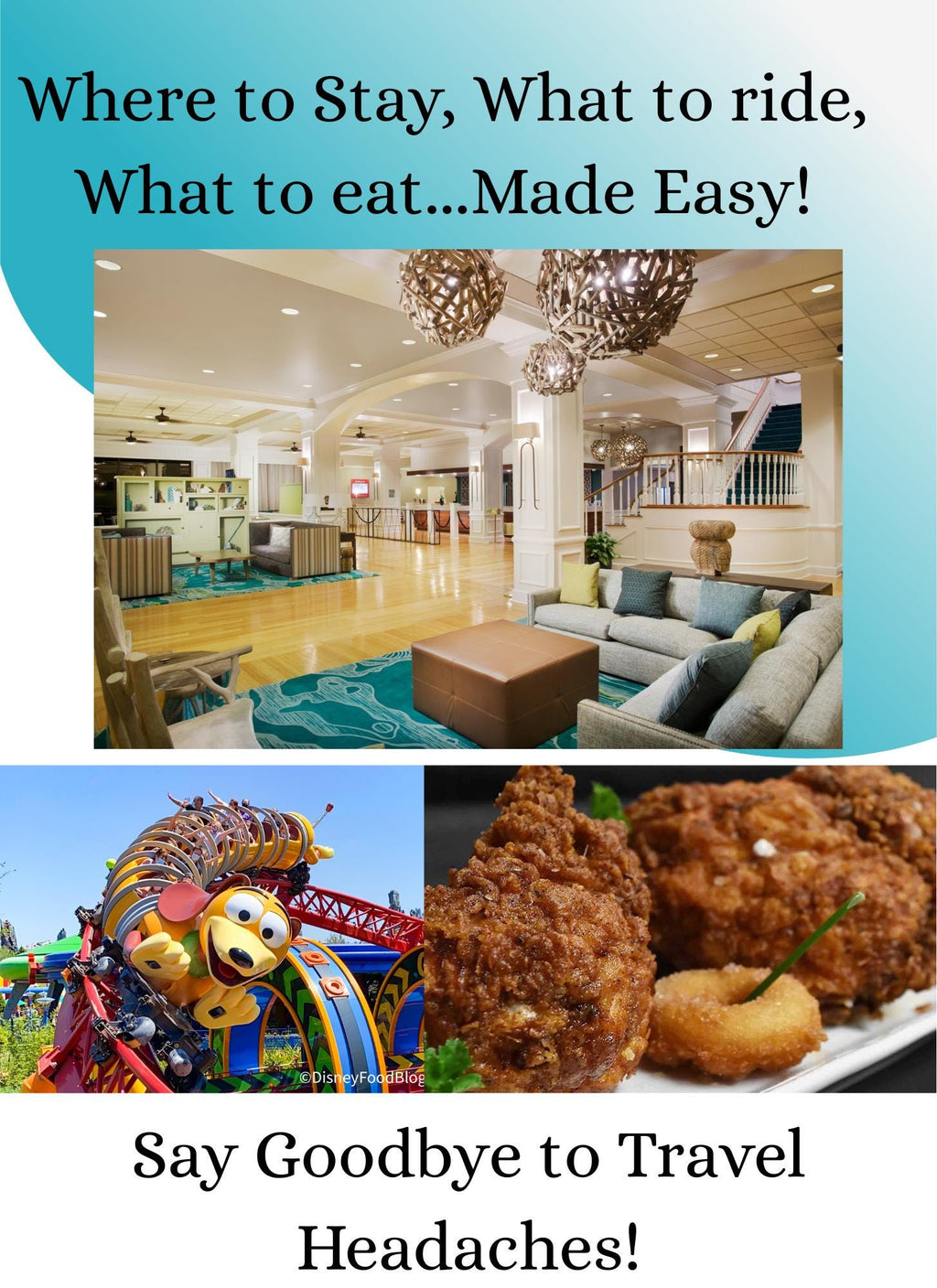 3 Day Disney Stress Free Plan-WDW Vacation Made EZ – Pre-Planned Itinerary for a Perfect Getaway - Hotels, Food & Parks - Choose and Go!