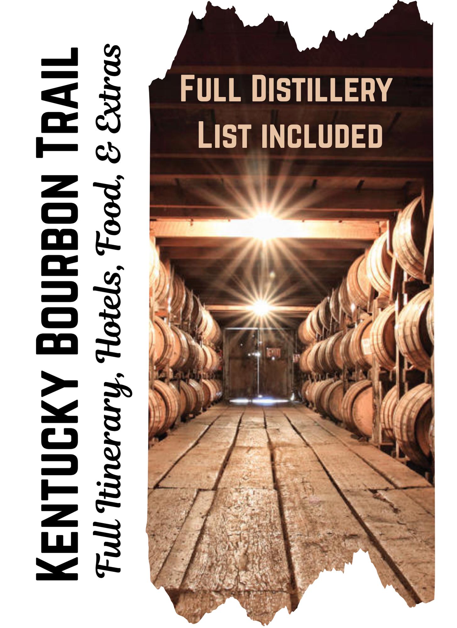Bluegrass Bourbon Edit – 9-Day Kentucky Distillery Itinerary | Digital Travel Planner for Lexington, Frankfort & Beyond