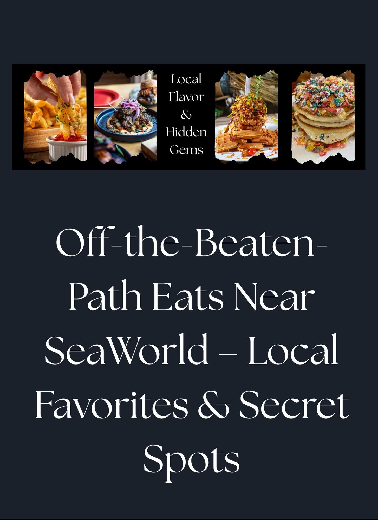 SeaWorld Orlando Travel Guide: Hotels, Dining & Hidden Gems (Printable PDF with Links