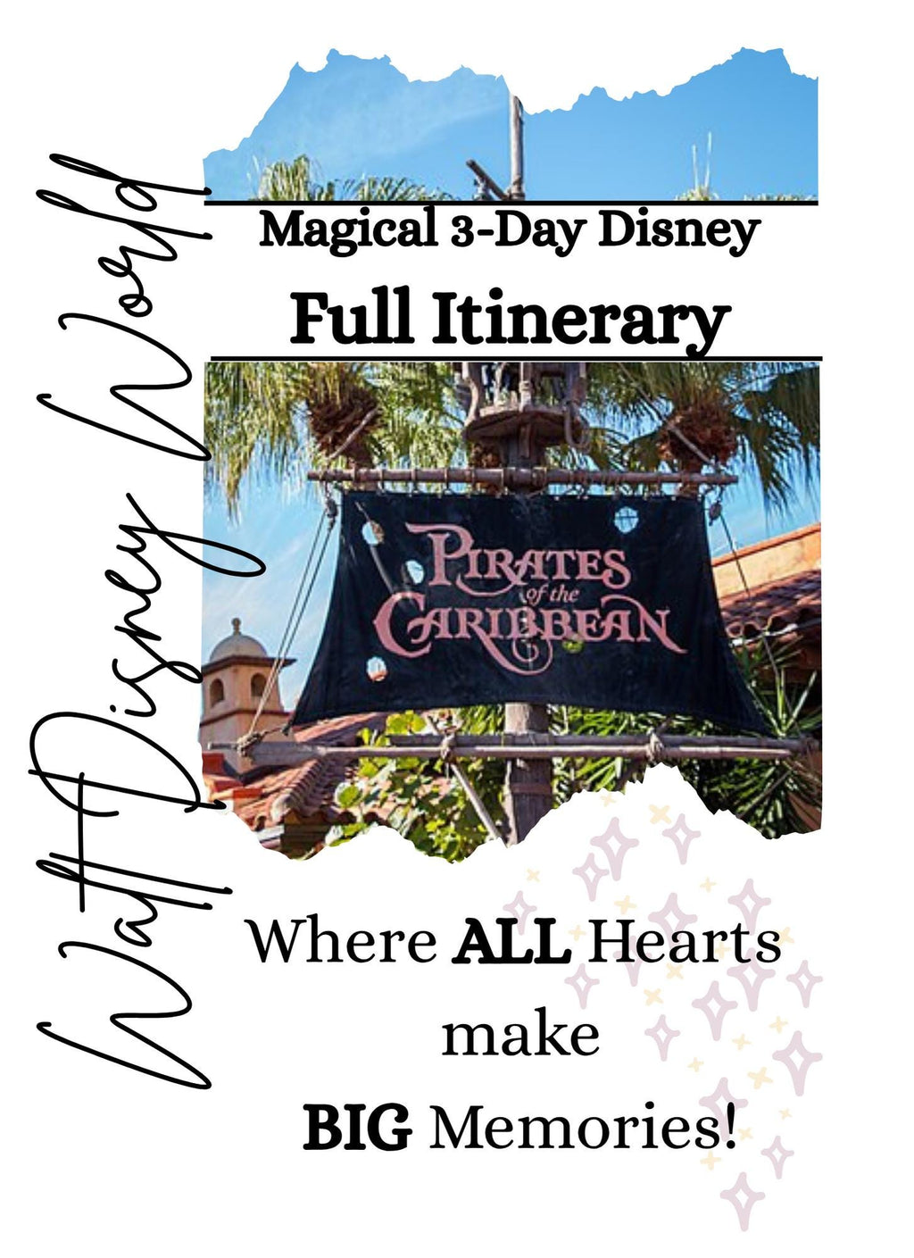 Budget Friendly 3-day Disney Plan: Effortless Planning for Hotels, Rides, Dining & Magic - 10 Page fillable planner and Tons of Bonus tips