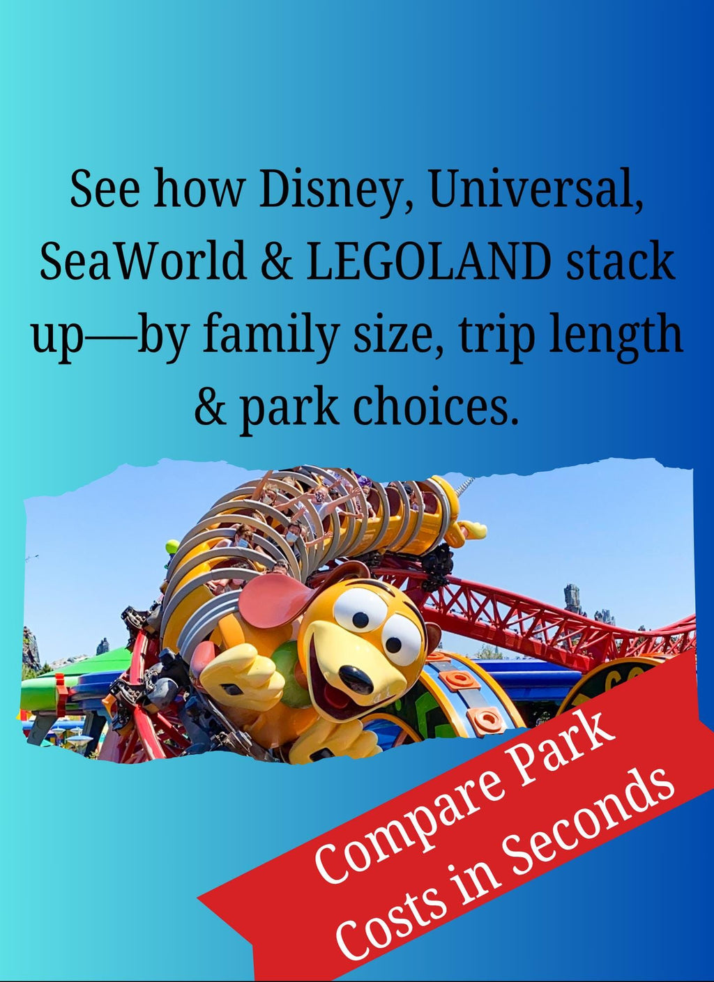 Orlando Theme Park Budget Planner: Disney, Universal, SeaWorld, Legoland (Digital Download)