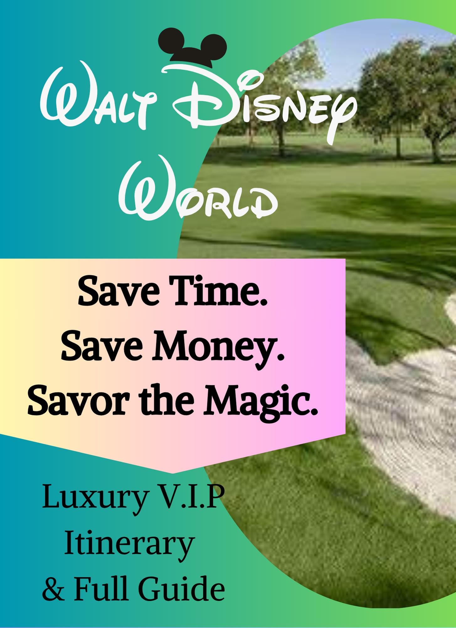 Luxurious Disney Vacation - Curated VIP Itinerary stress Free - Travel Bundle, Dining, Parks, Spa, Golf - Custom Guide with Water Parks inc.