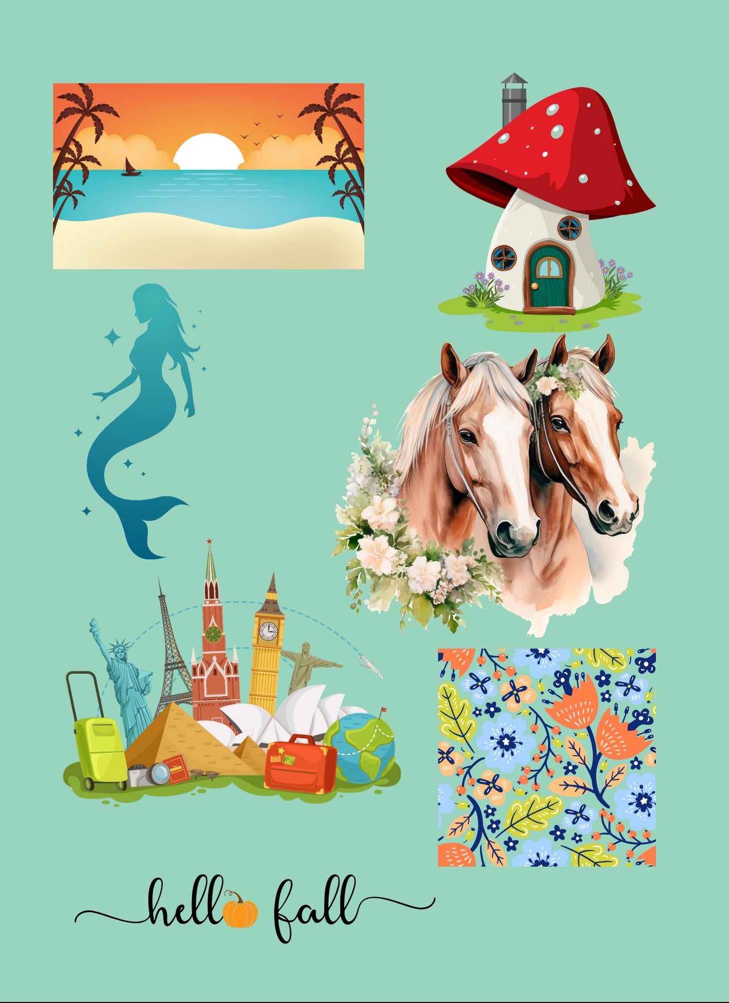 Fall Savings Challenge: Cash Stuffing Budget Tracker (Digital PNG Download, A6 Size Envelopes)