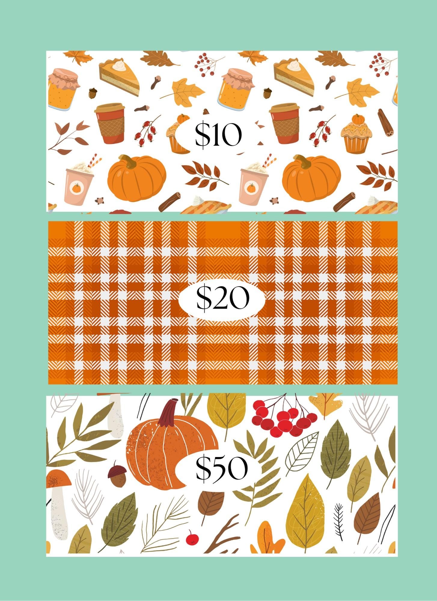 Fall Savings Challenge: Cash Stuffing Budget Tracker (Digital PNG Download, A6 Size Envelopes)