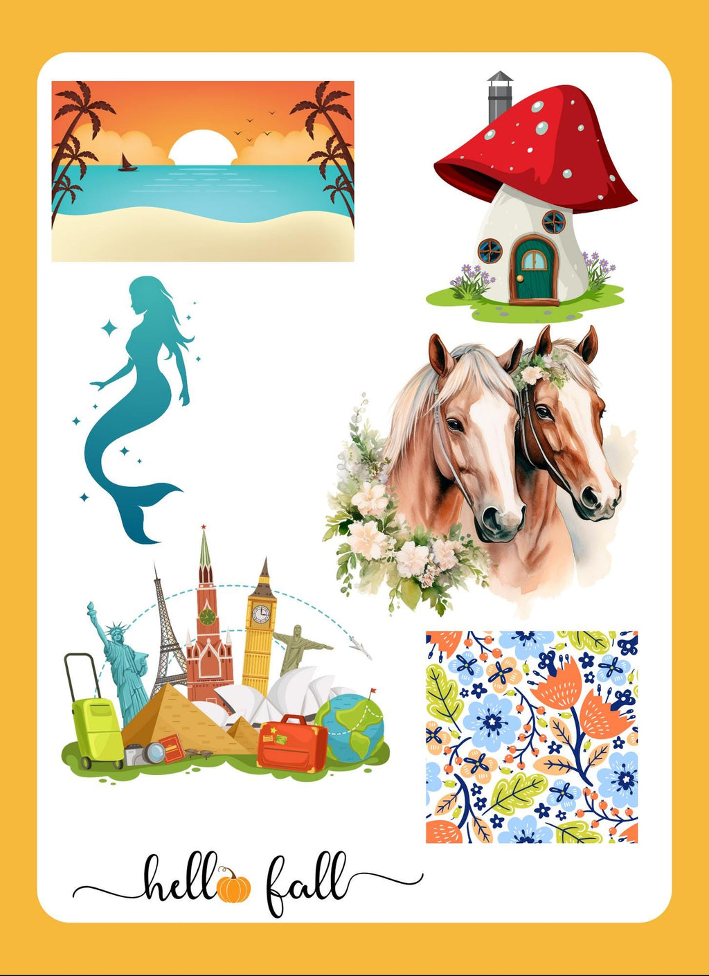 Floral - Themed Savings Challenge | 14-Page Digital PNG | Cash Stuffing Budget Tracker with 27 Envelope Cut-Outs A6 size Instant Download