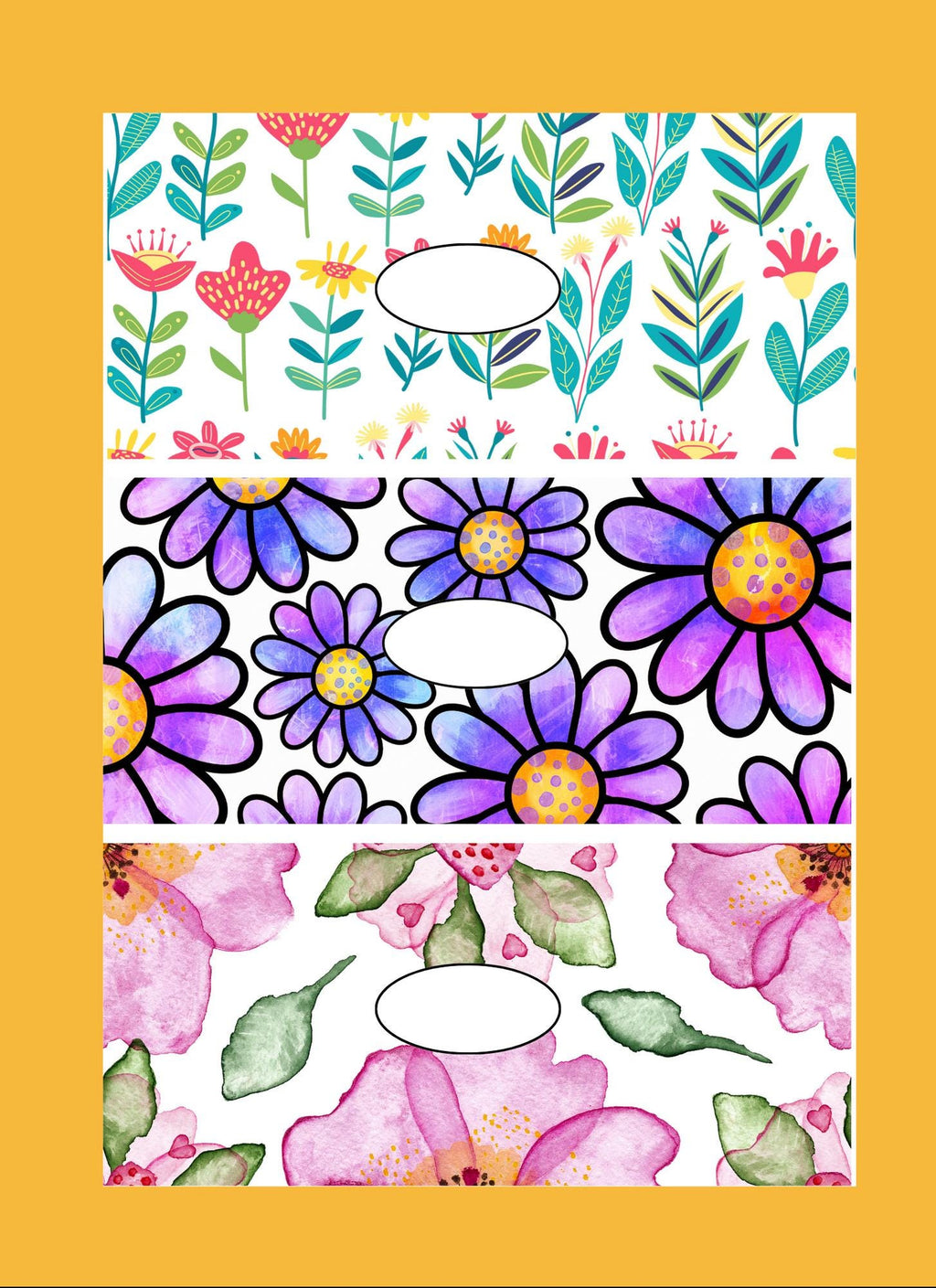 Floral - Themed Savings Challenge | 14-Page Digital PNG | Cash Stuffing Budget Tracker with 27 Envelope Cut-Outs A6 size Instant Download