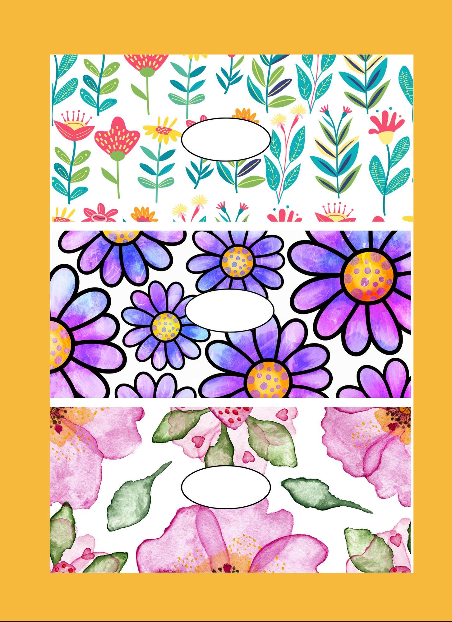Floral - Themed Savings Challenge | 14-Page Digital PNG | Cash Stuffing Budget Tracker with 27 Envelope Cut-Outs A6 size Instant Download