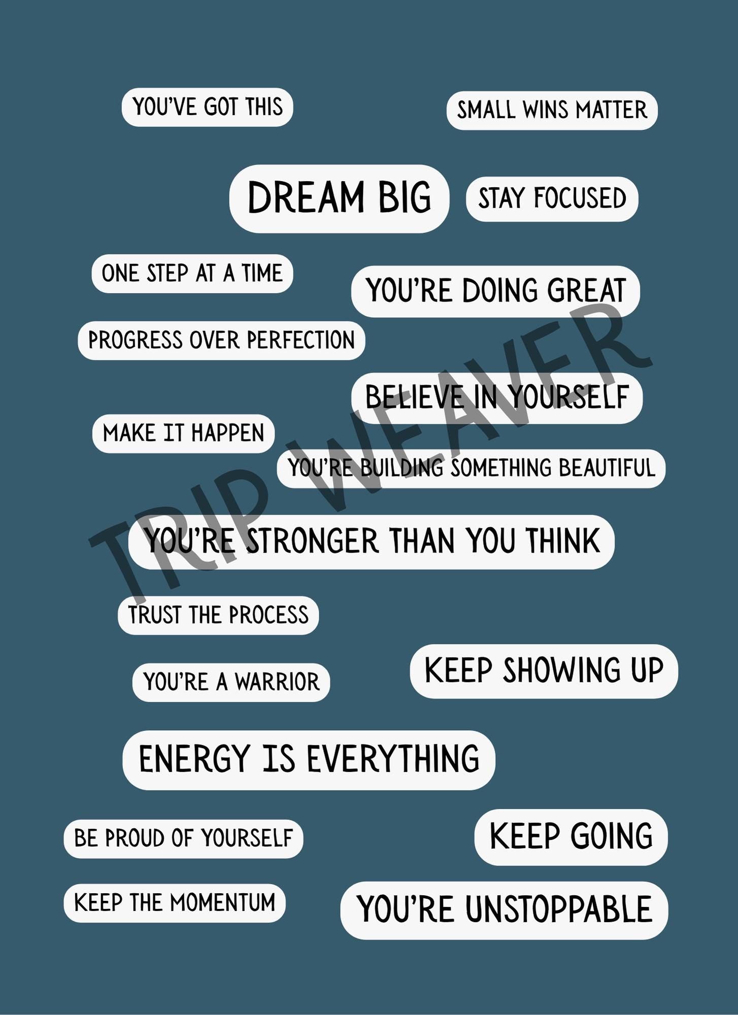 Ultimate Sticker Pack: 200 Digital PNGs for Savings, Motivation & Travel | Instant Download