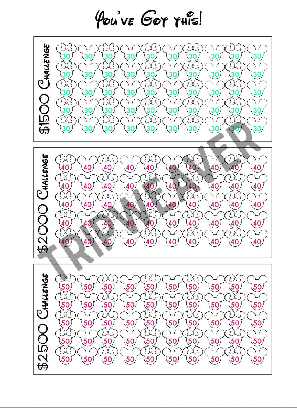 Disney Savings Challenge - Envelope Budget Tracker for Magical Vacations & Gift Surprises-Cash Stuffing Size A6 - Save up to 10,000 easily