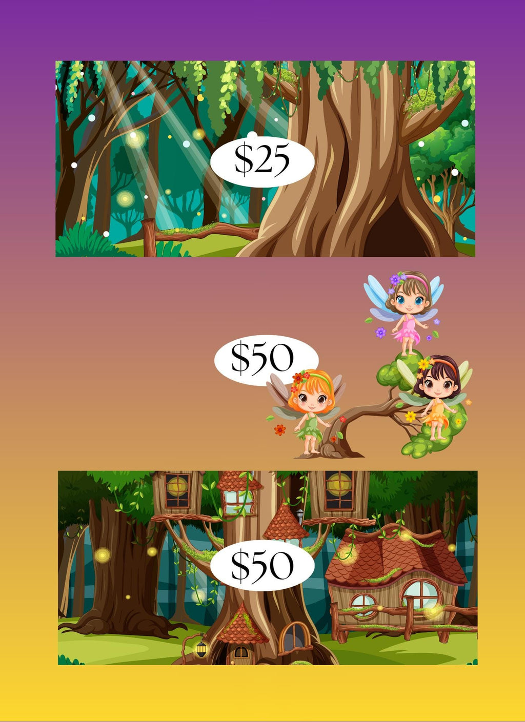 Fantasy Savings Challenge: Cash Stuffing Budget Tracker (Digital Download, 19-Page PNG, 27 Cut-Outs)