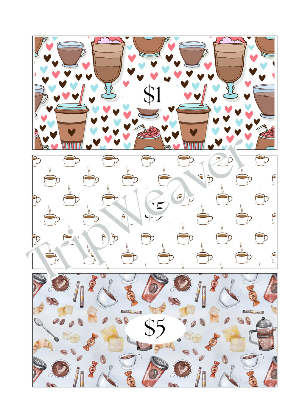 Coffee Savings Challenge: Printable Cash Envelope Tracker (Digital Download)