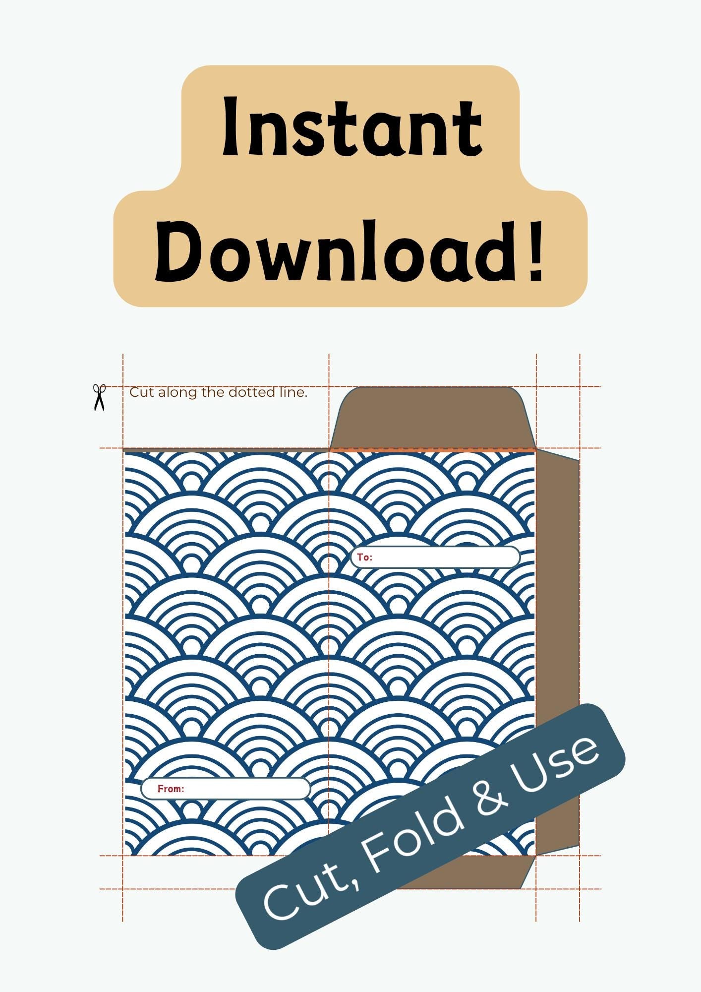 Patterned Savings & Gift Envelopes: Budget Tracker (PDF)